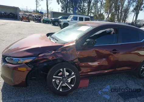 2025 Nissan Sentra Sv z USA, uszkodzony, nr VIN 3N1AB8CV2SY309307